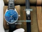 Swiss Replica IWC Portugieser Blue Dial Arabic Numbers Watch 40MM